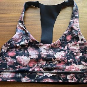 Lululemon Floral Sports Bra